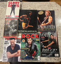  Bruce Springsteen books and magazines 