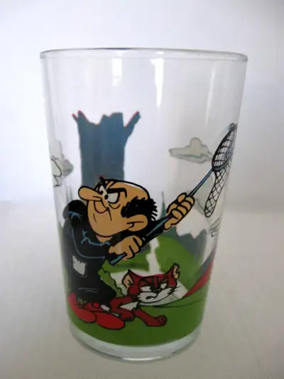 VERRE SCHTROUMPFS  QUATRES SAISONS .... GARGAMEL, View more