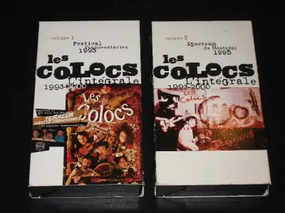 Les Colocs - En spectacles 1993 et 1995  -  Cassettes VHS, View more