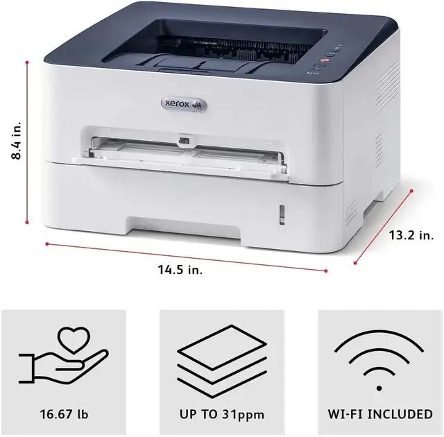 Xerox B210DNI Monochrome Wireless laser printer - NEW IN BOX in Printers, Scanners & Fax in Abbotsford - Image 2