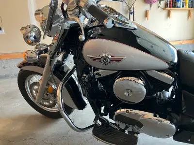Bike is next to new, always garaged and on trickle charger. Low km, just over 16k and keeps rising a...