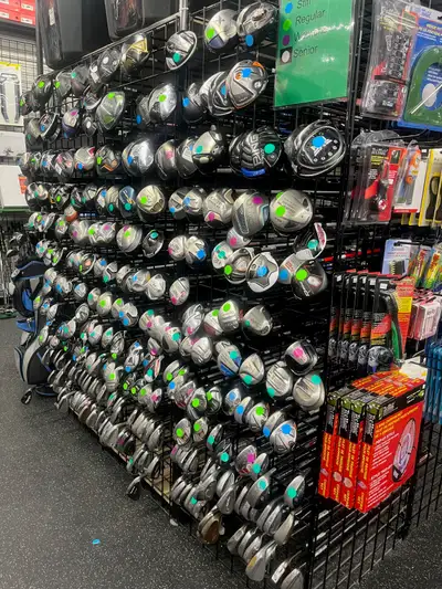 Golf Drivers, Fairway Woods, Hybrids, Iron sets, Wedges, Putters, View more