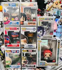 Marvel, One Piece, DragonBall Z, The Simpsons Funko Pops!