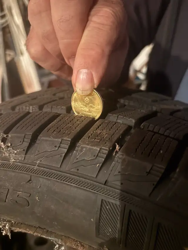 4 winter tires on rims, off Kia rio in Tires & Rims in Dartmouth - Image 4