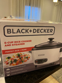 Rice cooker in box