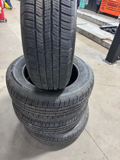 Set of 4 BFGoodrich advantage control all season tires, tires are in new condition and have less the...
