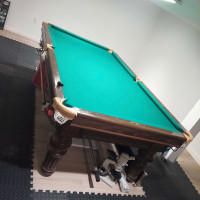 Revere by Brunswick snooker table