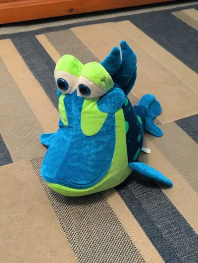 Blue and Green Fish Plush Toy, View more