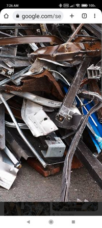 Scrap metal service pick up for free