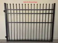 6’x7′ Industrial Ornamental Fencing Line (40+1 Units)