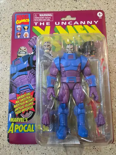 Uncanny X-Men Marvel Legends Retro Carded Apocalypse Figure, View more