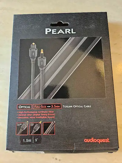 Audioquest Pearl Optilink cable, View more
