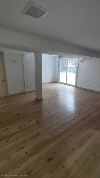 Spacious Basement with separate entrance. Oven, fridge/freezer and microwave,Shared laundry No pets...