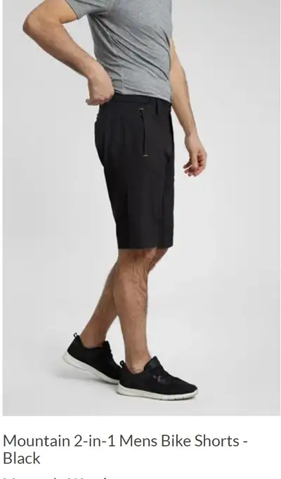 Richmond Hill- NEW 2-in-1 XL Men's Bike Shorts, View more