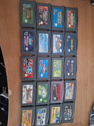 Nintendo Gameboy Advance games, View more