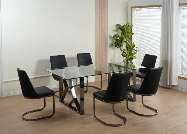 7-Piece Dining Set – Modern Design, Complete Comfort in Dining Tables & Sets in Kingston - Image 3