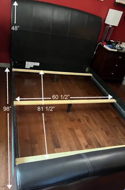 Solid Wood Queen Bed for sale, View more