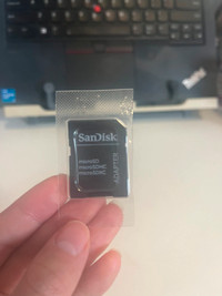 SanDisk microSD Adapter