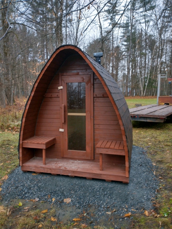 BarrelSauna 8 Person 8 ft Custom built Saunas Hot Tubs & Pools