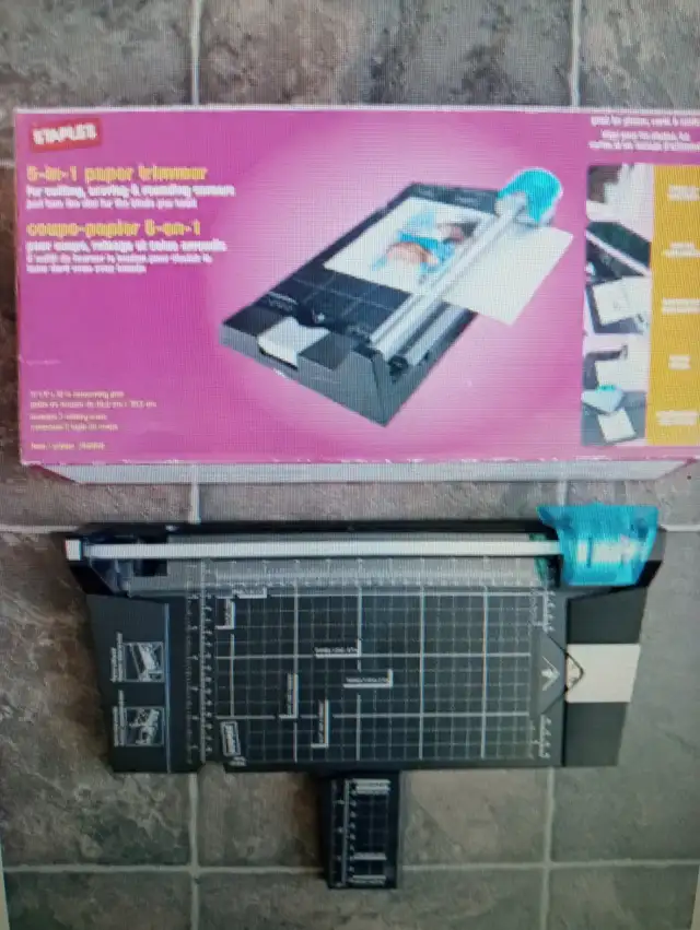 Tranche coupe papier 5 en 1 in Hobbies & Crafts in St-Georges-de-Beauce - Image 5