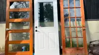 FREE - Wooden, exterior doors