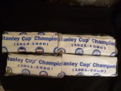 Labatt Breweries NHL Stanley Cup Champions beer t-shirt lot x 4, View more