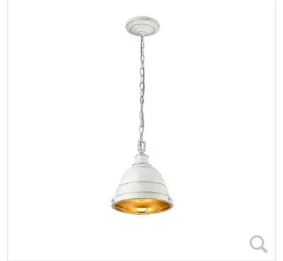 BEAUTIFUL NEW SMALL PENDANT LIGHT WITH GOLD ACCENTS , View more