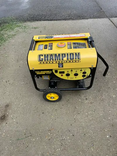 Champion Generator 3500Watts, View more