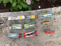 Vintage  lures lot of 25.  Will sell for $5 to $10 each 