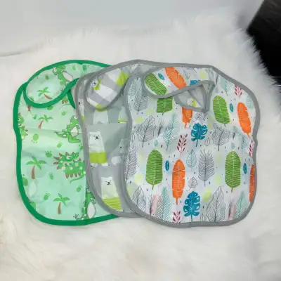 New 6pack Super Light Weight Baby Bib,Waterproof For 5-36 months, View more