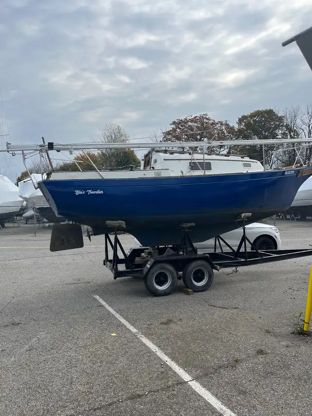 Bayfield 23/25 with heavy duty trailer in Sailboats in St. Catharines - Image 11