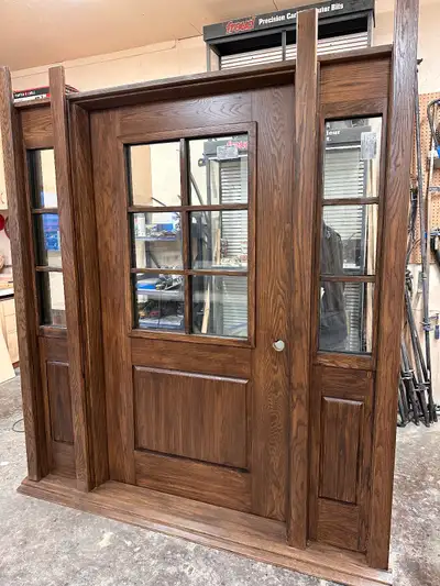 Solid Oak Hardwood Exterior Door, View more