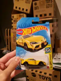 2021 Hot wheels 2020 Toyota GR Supra CReddy yellow