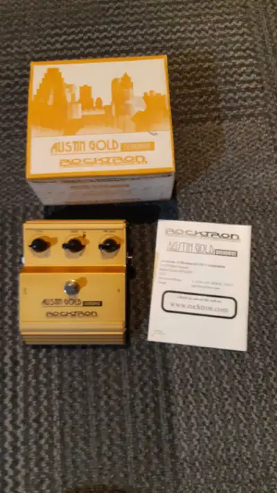 Rocktron Austin Gold overdrive., View more
