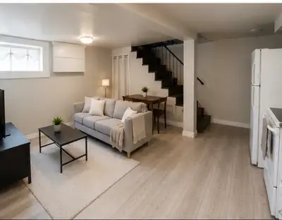 Spacious 1 bedroom apartment located in the bottom unit of a duplex. A quiet and private area of Wol...
