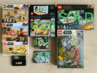 Brand New Retired Lego Star Wars Sets