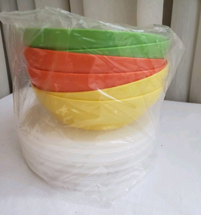 Vintage NEW Tupperware Cereal Bowls., View more