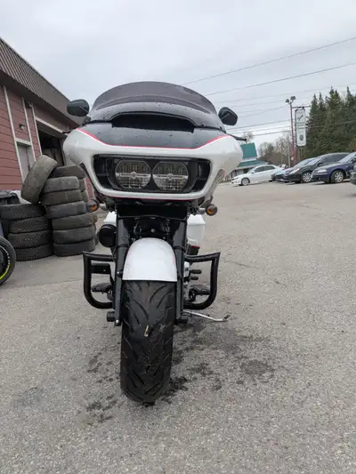 Stage 1 screaming eagle HP Valise allonger Fat tire kit Apes Rear air suspension Crash bar Chin spoi...