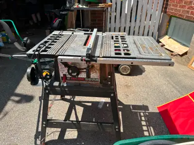 Table saw and other tools available. Table saw- $100- video available if interested. Router table Jo...