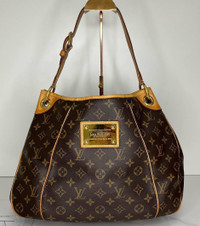 Authentic Louis Vuitton Monogram Galliera PM Shoulder Bag