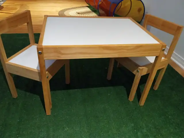 Child's Wooden Table / Chair set in Toys & Games in Ottawa - Image 3