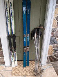 Skis and Poles (Pickup in West Ottawa: Centrepointe Area)