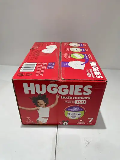 Experience the combination of comfort and convenience with Huggies Little Movers HuggFit 360 Pull-On...