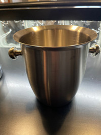 Stainless steel Ice Bucket with tongs