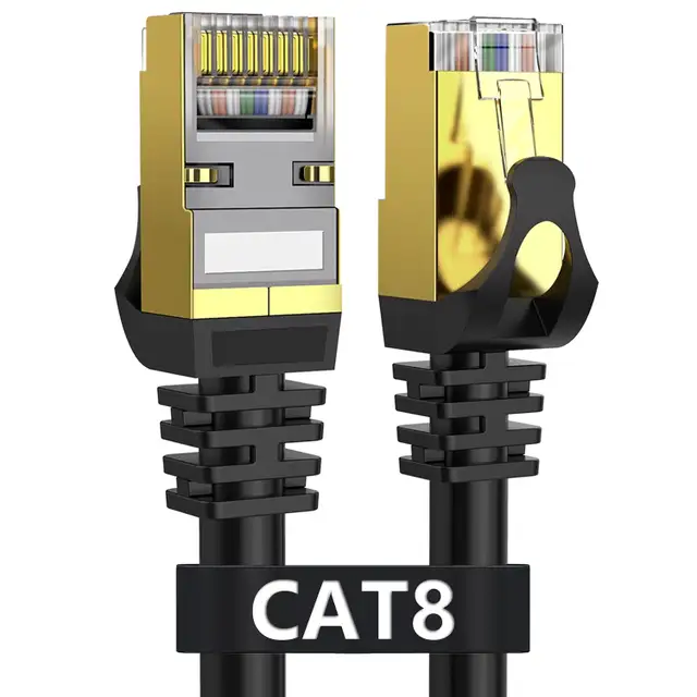 Cat 8 Ethernet Cable 50 feet Heavy Duty High Speed Router Modem in Networking in Cambridge - Image 3