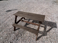 Solid Wood Kids Picnic Table