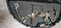 COMPOUND BOW WITH CASE AND ARROWS FOR SALE