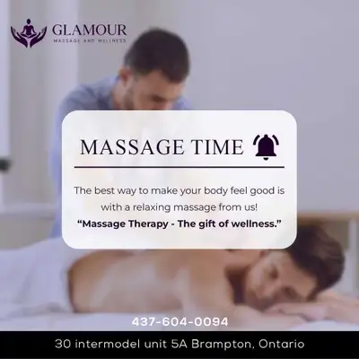 Glamour Massage and Wellness Inc., View more