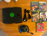 Original Xbox & 6 Games
