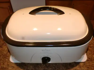 Rival 18-Quart Roaster Oven, White, View more